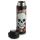 Bouteille Isolée (Gourde) 450ml en Acier Inoxydable avec Couvercle à Bouton-poussoir Boissons Chaudes ou Froides Skulls and Roses - Crâne