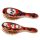 Brosse à Cheveux 100% Bambou Skulls and Roses - Crâne et Roses