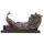 Figurine Bouddha Thailandais Noir & Violet - Paon