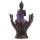 Figurine Bouddha Thailandais Noir & Violet