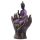 Figurine Bouddha Thailandais Noir & Violet