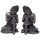 Figurine Effet Bois Brossé Peace of the East - Petit Bouddha