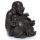 Figurine Mini Bouddha Chinois Porte-bonheur Peace of the East Effet Bois
