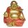 Figurine Mini Bouddha Chinois Porte-bonheur Pailleté 8cm