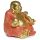 Figurine Mini Bouddha Chinois Porte-bonheur Pailleté 8cm