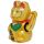 Maneki Neko Chat porte bonheur, Eyes Open 21cm