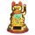 Figurine Maneki Neko Signe de Main - Chat Porte-bonheur Doré