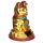 Figurine Maneki Neko Signe de Main - Chat Porte-bonheur Doré