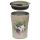 Tasse Thermique Isolée en Acier Inoxydable 300ml Kim Haskins - Chat dans Pot de Fleurs