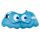 Coussin de Voyage Relaxeazzz Peluché 2-en-1 avec Masque Yeux Pac Man - Fantôme Bleu