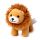 Câle-porte Peluché - Lion avec crinière en peluche