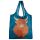 Sac Shopping Pliable Highland Coo Cow - Vache Animal de la Ferme