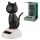 Figurine Solaire - Chat Noir Porte Chance