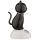 Figurine Solaire - Chat Noir Porte Chance