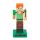 Figurine Solaire - Minecraft Alex 