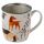 Mug Porcelaine avec Infuseur et Couvercle Barks - Chiens