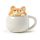 Mug avec Couvercle Adoramals - Shiba Inu Chien
