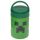 Pot à Collation Isolé ou Boîte Repas en Acier Inoxydable 500ml Minecraft - Creeper