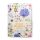 Bloc-notes A5 en papier de pierre - Nectar Meadows Fleurs