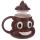 Mug Emotive - Poop avec couvercle