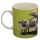 Mug en Porcelaine Trendre Shaun Le Mouton - Vert