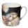 Mug en Porcelaine Kim Haskins - Chat Ecaille de Tortue Arc-en-ciel