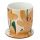 Ensemble Mug Porcelaine & Dessous de Verre Florens Hesperantha - Fleurs Lis des Cafres