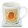 Ensemble Mug Porcelaine & Dessous de Verre Angie Rozelaar Planet Cat - Chat