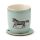 Ensemble Mug Porcelaine & Dessous de Verre Willow Farm - Cheval