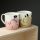 Ensemble 2 Mugs Porcelaine Cat's Life - Chat