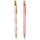 Lot de 2 Stylos Julie Dodsworth Fleurs Rosées
