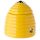 Pot en Céramique avec Couvercle & Cuillère Beehive - Nid d'Abeille