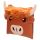 Porte-monnaie PVC Highland Coo Cow - Vache Animal de la Ferme