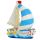 Figurine Seaside Souvenir - Bateau à Voile Bord de Mer