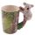 Mug avec anse koala - Design forêt