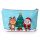 Trousse de Toilette en PVC Christmas Festive Friends - Amis Festifs (Moyenne)