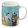 Mug en Porcelaine Jan Pashley - Chats en Hiver