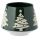 Mug en Grès Cérame à Relief - Sapin de Noël sur Fond Verni Vert