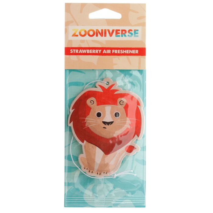 Désodorisant à Suspendre Zooniverse - Lion Parfum Fraise