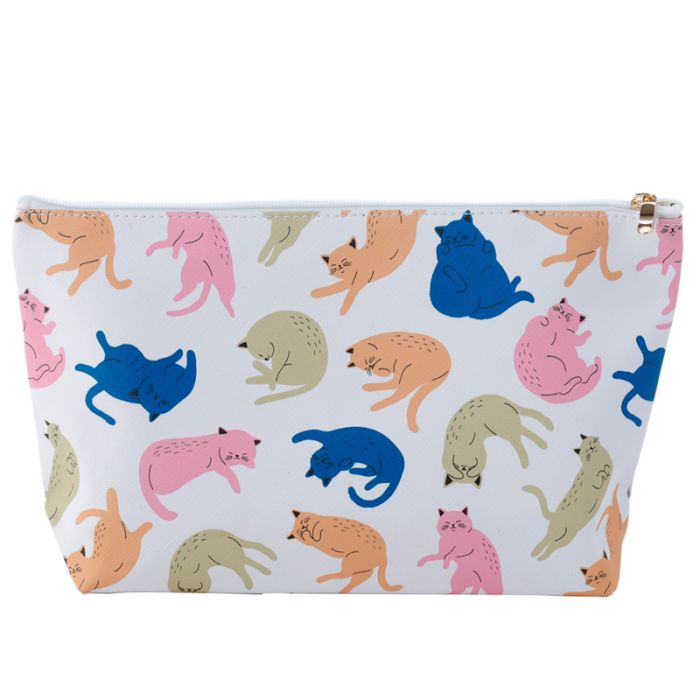 Trousse de Toilette en PVC Cat's Life - Chat (Grande)
