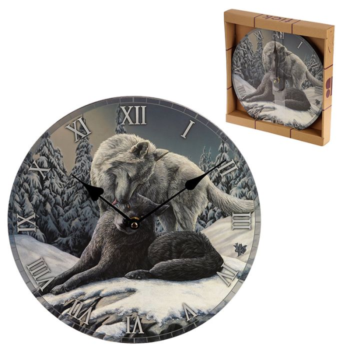 Horloge Lisa Parker - Imprimé Loups