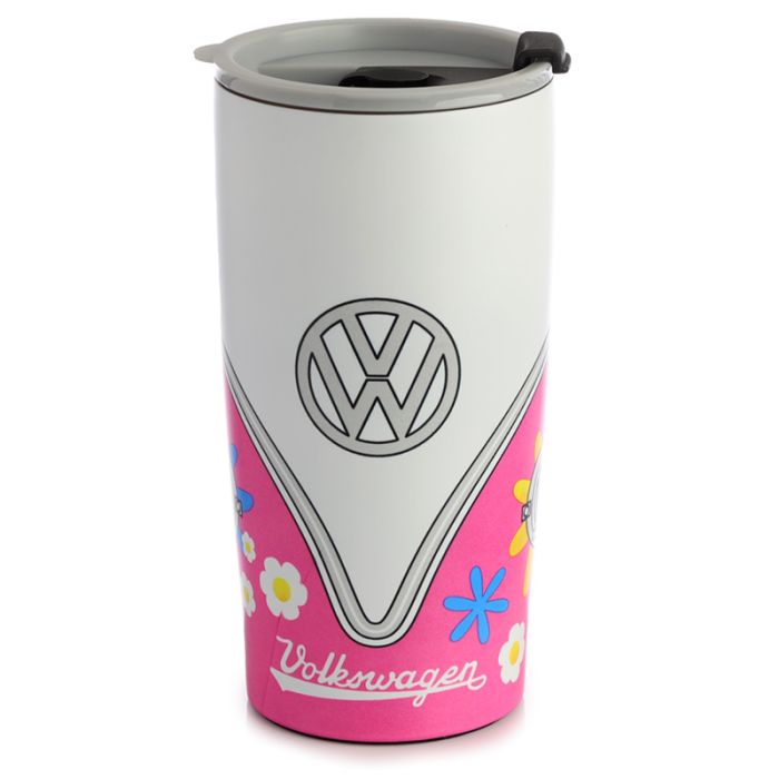 Tasse Thermique Isolée en Acier Inoxydable 500ml Volkswagen - Van Bus Combi VW T1 Summer Love