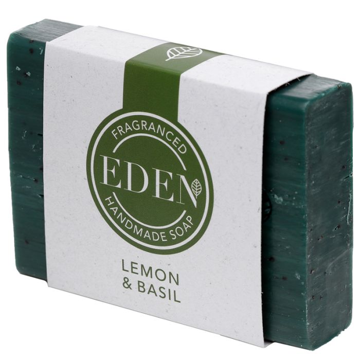 Pain de Savon Fait Main Eden - Citron & Basilic