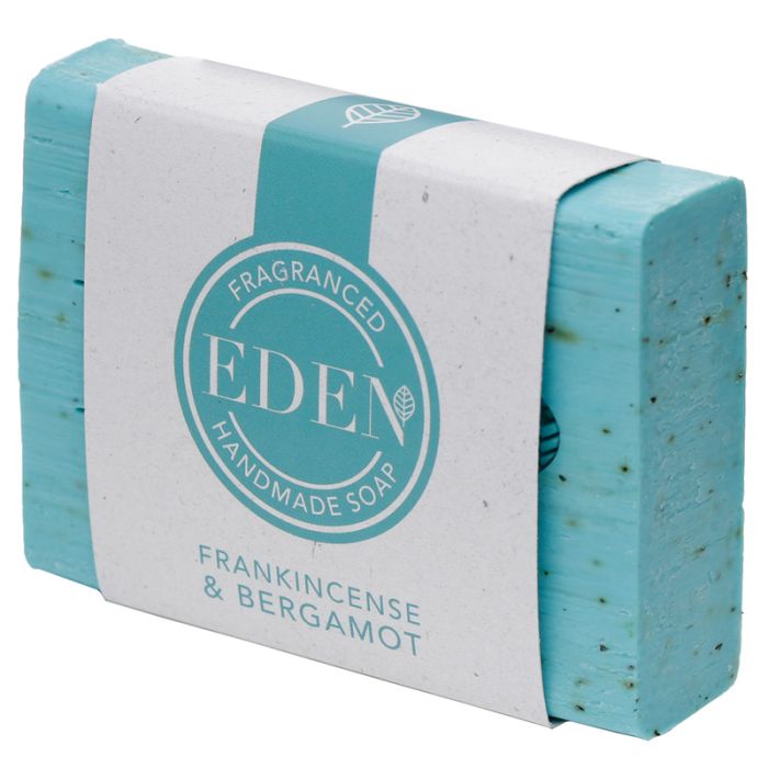 Pain de Savon Fait Main Eden - Encens & Bergamote