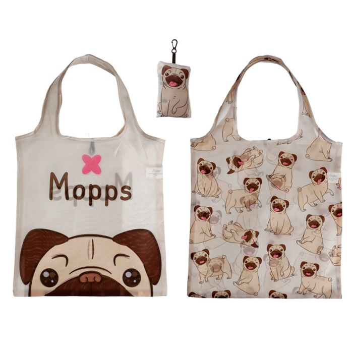 Sac Shopping Pliable Mopps - Chien Carlin