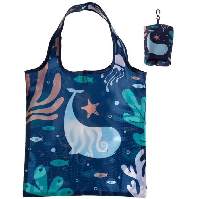 Sac Shopping Pliable Eco Sealife - Vie Marine