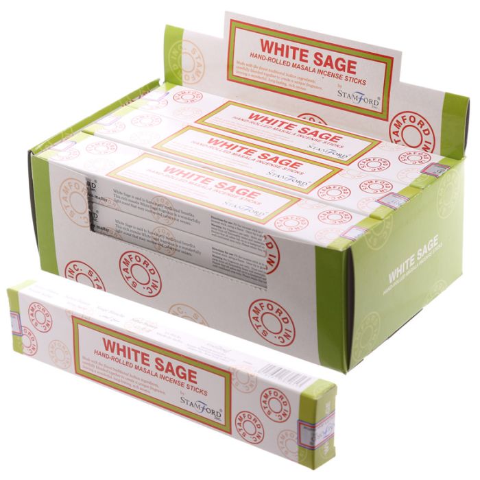 Bâtonnets d'encens Stamford Masala - White Sage 37261