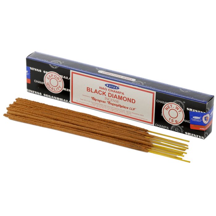 Bâtons d'Encens Nag Champa Satya - Diamant Noir 01346