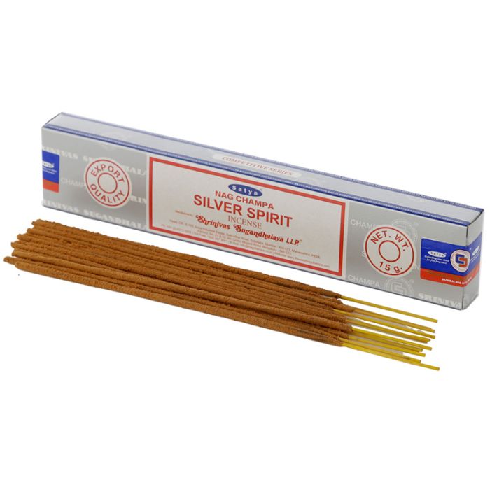 Bâtons d'Encens Nag Champa Satya - Esprit Argent 01363