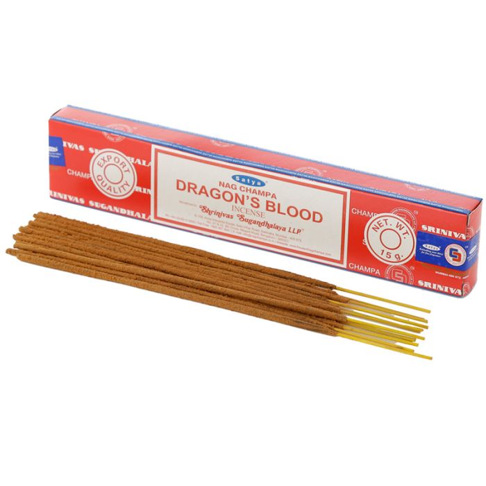 Bâtons d'Encens Nag Champa Satya VFM - Sang de Dragon 01407